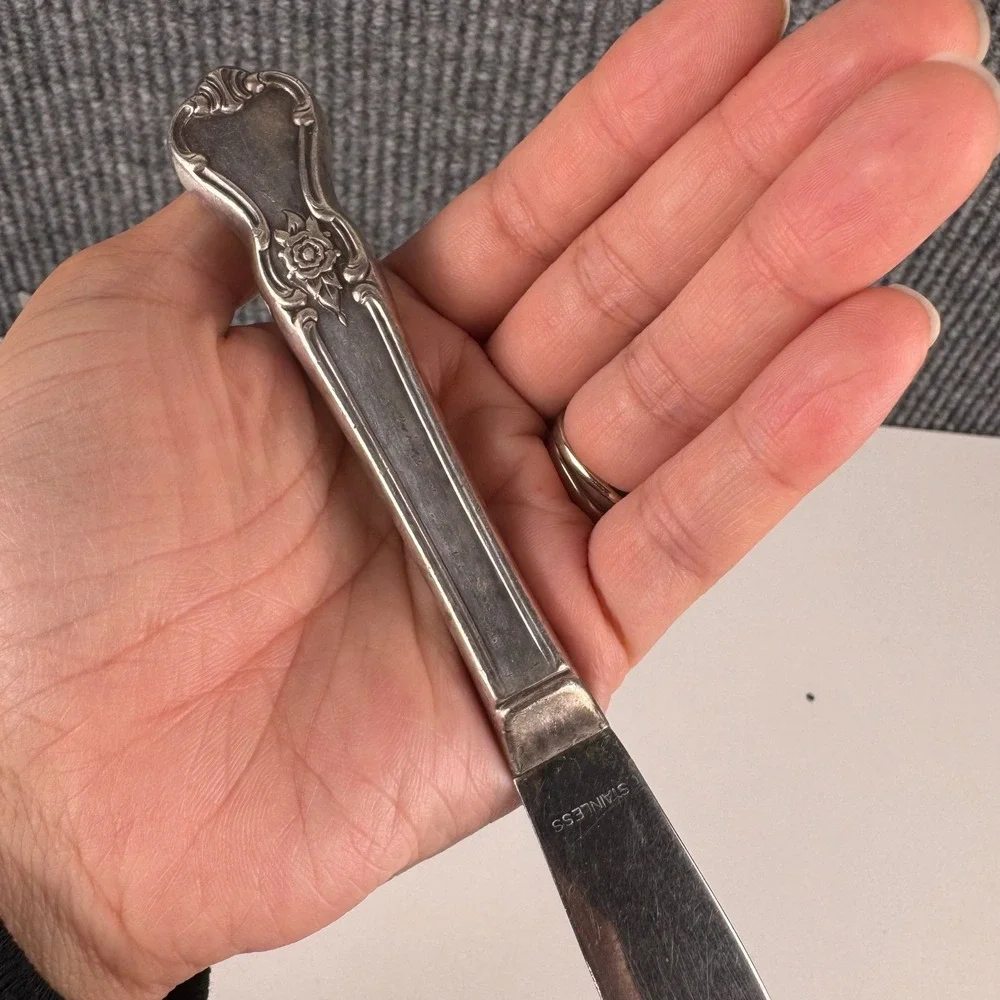 Unbranded vintage silver
